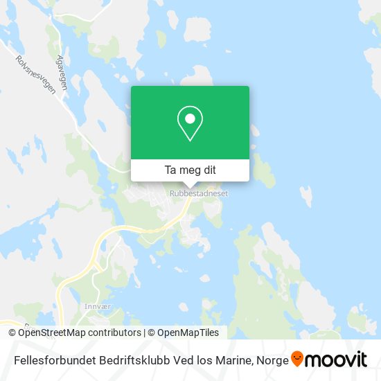 Fellesforbundet Bedriftsklubb Ved los Marine kart