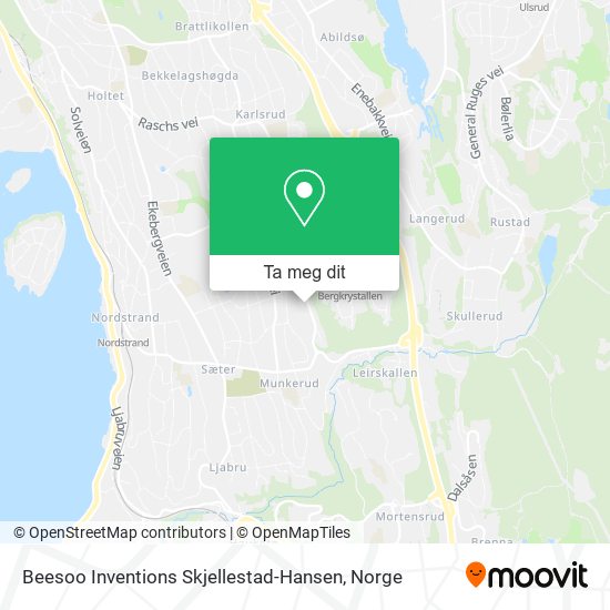 Beesoo Inventions Skjellestad-Hansen kart