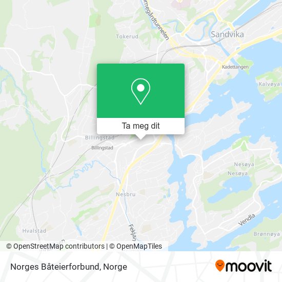 Norges Båteierforbund kart