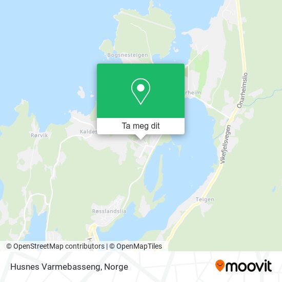Husnes Varmebasseng kart