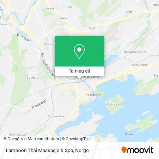 Lampoon Thai Massasje & Spa kart
