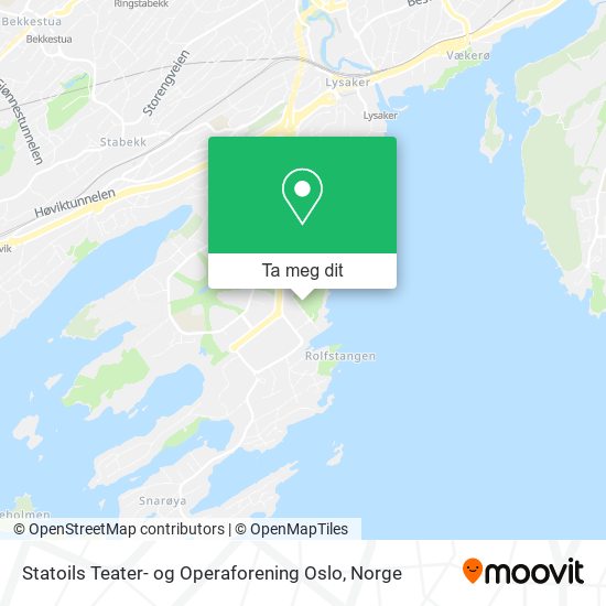 Statoils Teater- og Operaforening Oslo kart