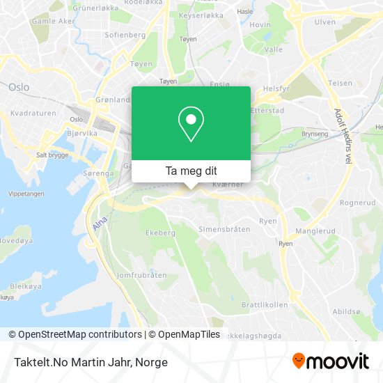 Taktelt.No Martin Jahr kart