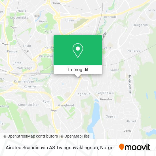 Airotec Scandinavia AS Tvangsavviklingsbo kart
