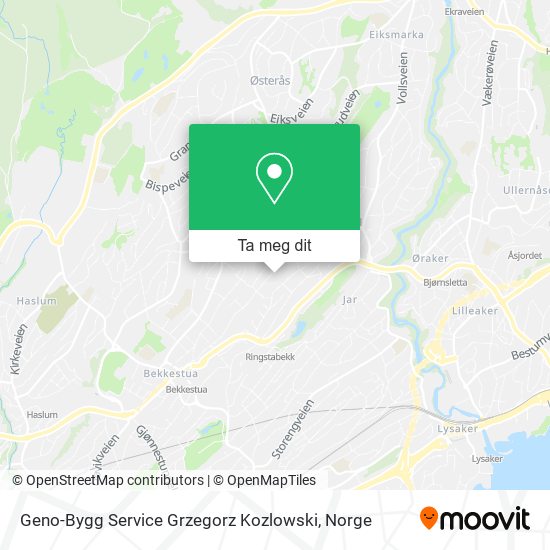 Geno-Bygg Service Grzegorz Kozlowski kart