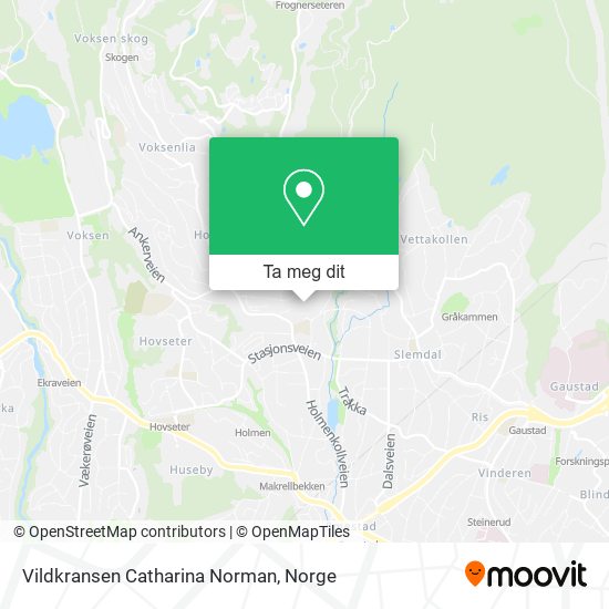 Vildkransen Catharina Norman kart