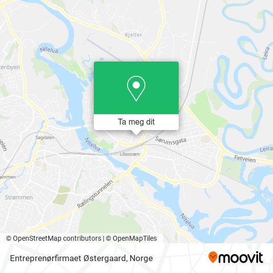 Entreprenørfirmaet Østergaard kart