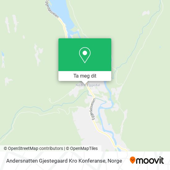Andersnatten Gjestegaard Kro Konferanse kart