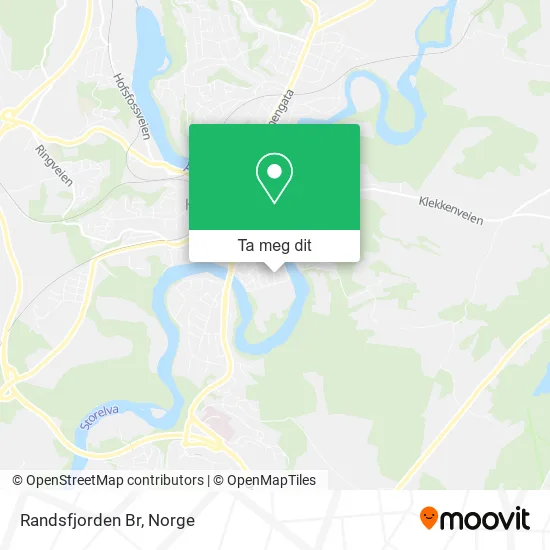 Randsfjorden Br kart