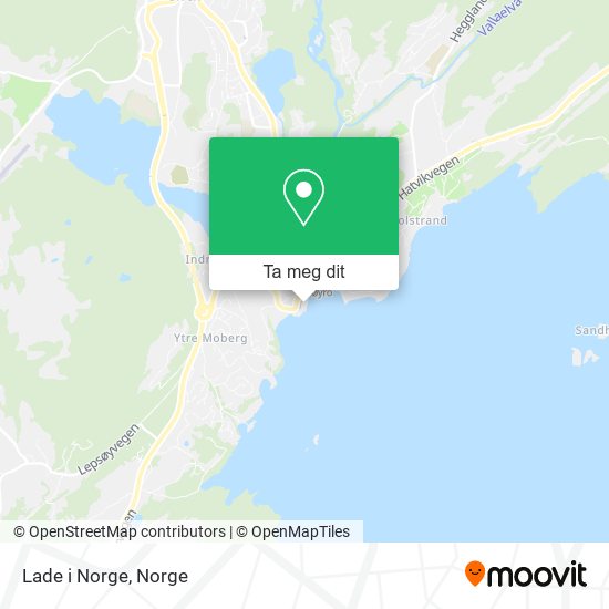 Lade i Norge kart