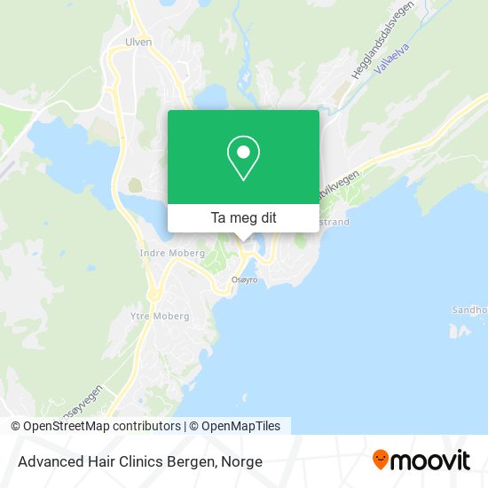 Advanced Hair Clinics Bergen kart