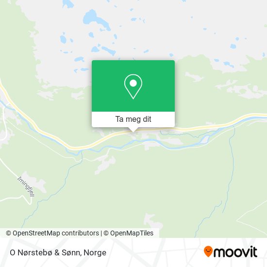 O Nørstebø & Sønn kart