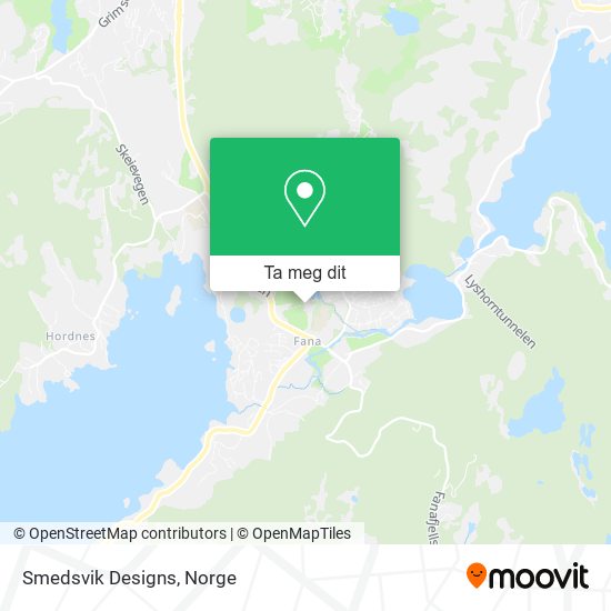 Smedsvik Designs kart