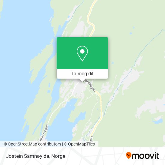 Jostein Samnøy da kart