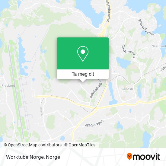 Worktube Norge kart