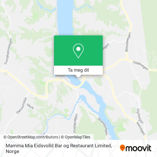 Mamma Mia Eidsvolld Bar og Restaurant Limited kart