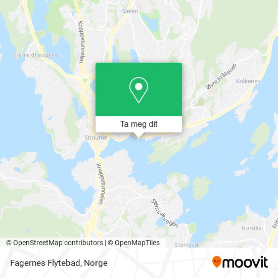 Fagernes Flytebad kart