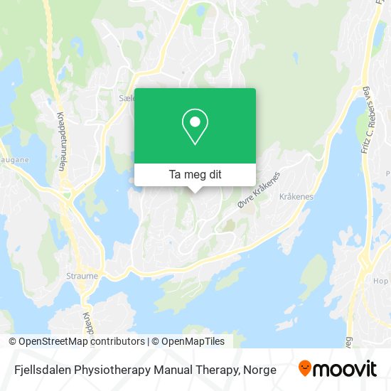 Fjellsdalen Physiotherapy Manual Therapy kart