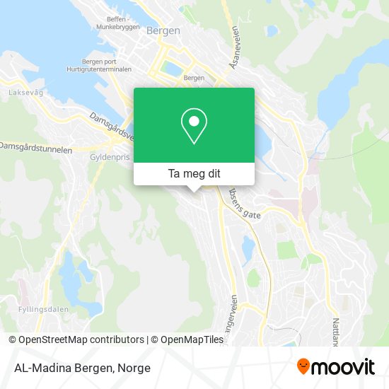 AL-Madina Bergen kart