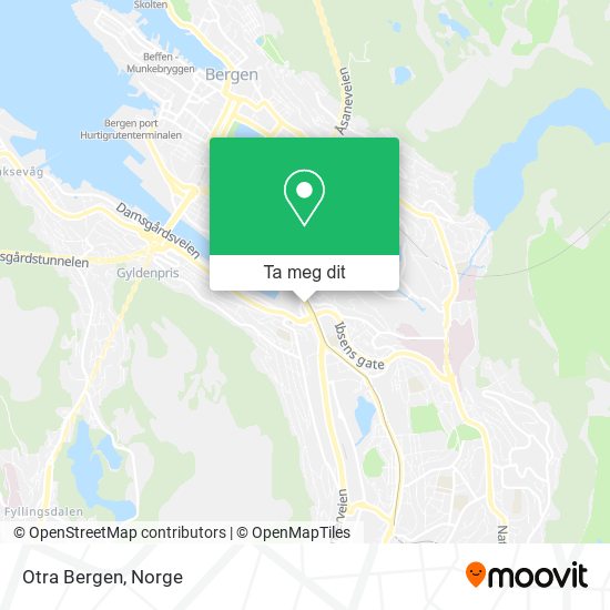 Otra Bergen kart