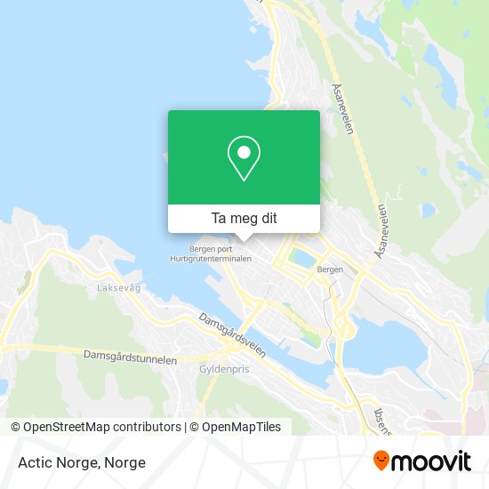 Actic Norge kart