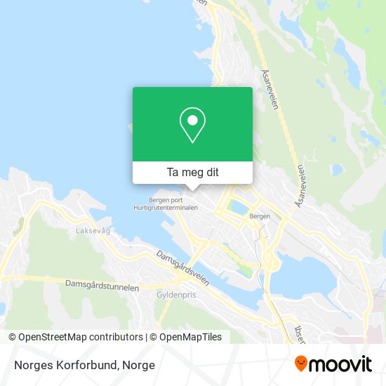 Norges Korforbund kart