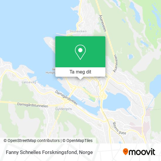 Fanny Schnelles Forskningsfond kart