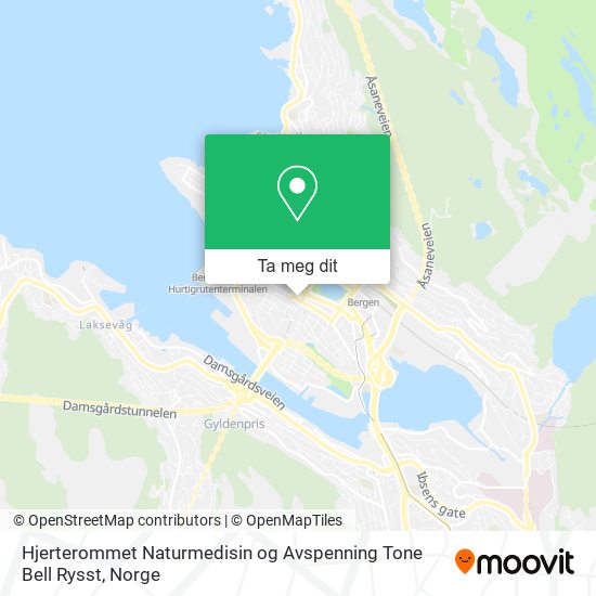 Hjerterommet Naturmedisin og Avspenning Tone Bell Rysst kart