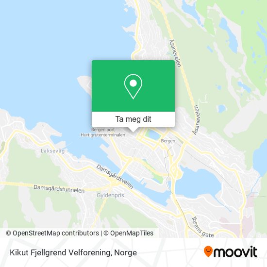 Kikut Fjellgrend Velforening kart