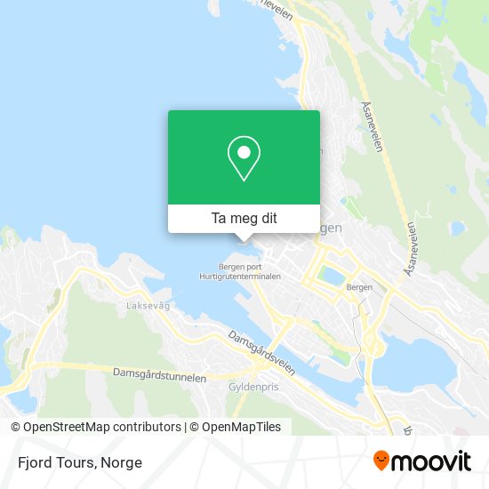 Fjord Tours kart