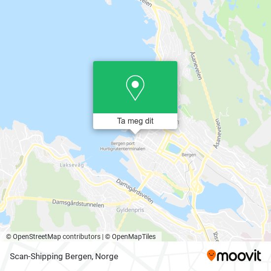 Scan-Shipping Bergen kart
