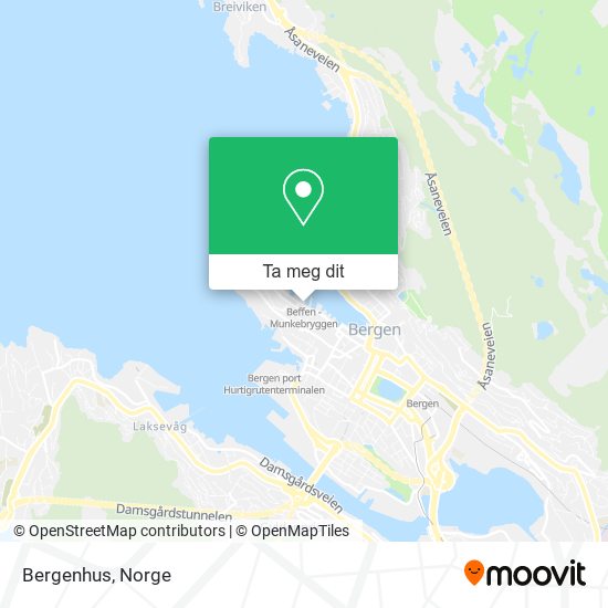 Bergenhus kart