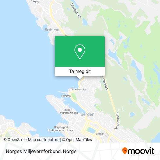 Norges Miljøvernforbund kart