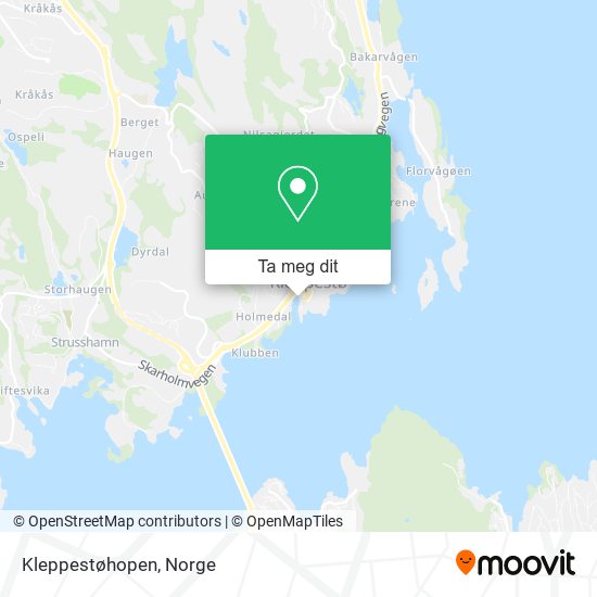 Kleppestøhopen kart
