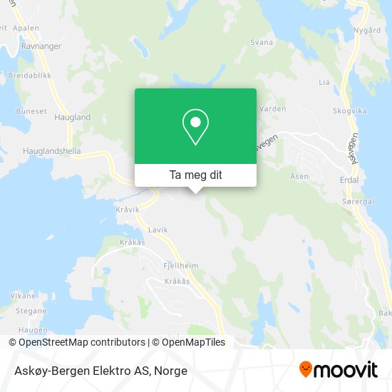 Askøy-Bergen Elektro AS kart