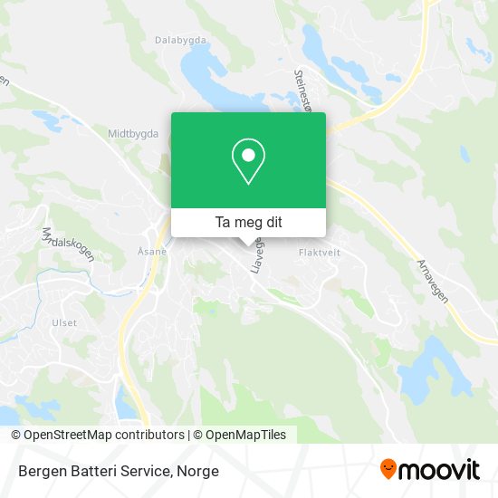 Bergen Batteri Service kart