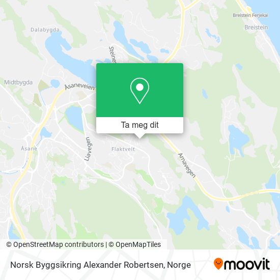 Norsk Byggsikring Alexander Robertsen kart
