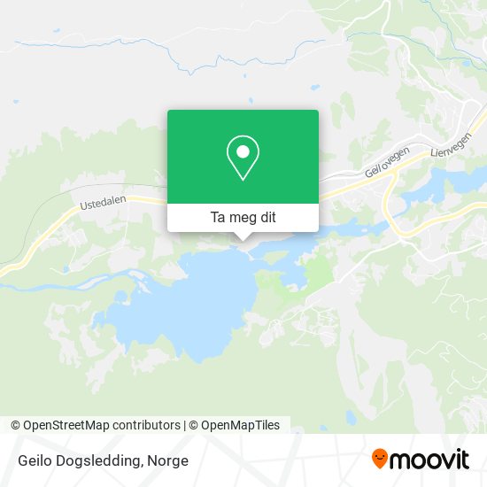 Geilo Dogsledding kart