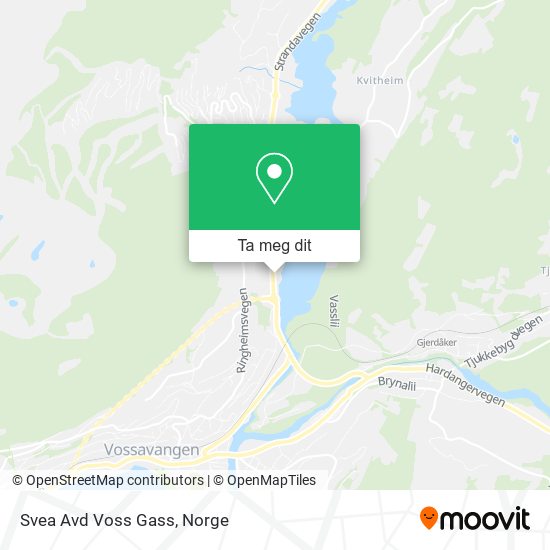 Svea Avd Voss Gass kart