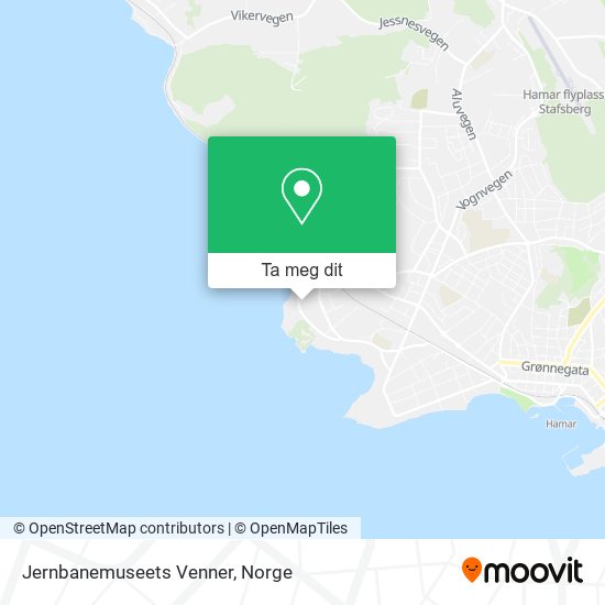 Jernbanemuseets Venner kart
