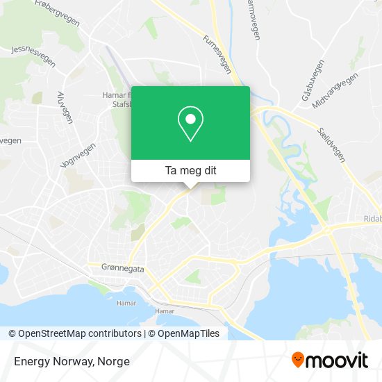 Energy Norway kart