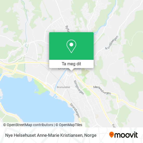 Nye Helsehuset Anne-Marie Kristiansen kart