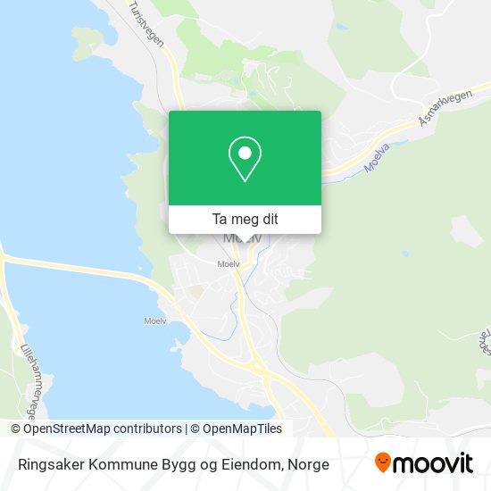 Ringsaker Kommune Bygg og Eiendom kart