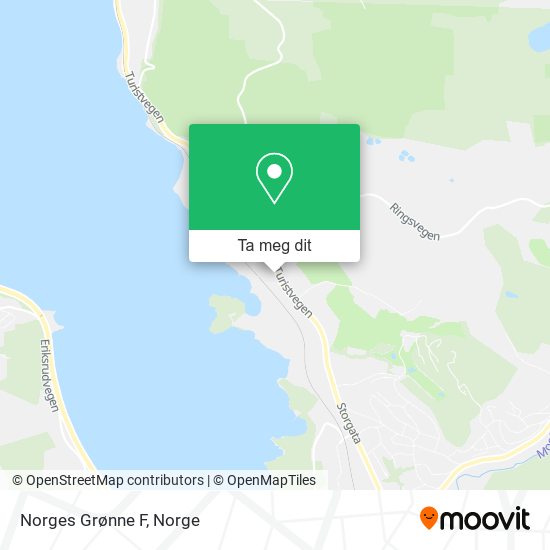 Norges Grønne F kart