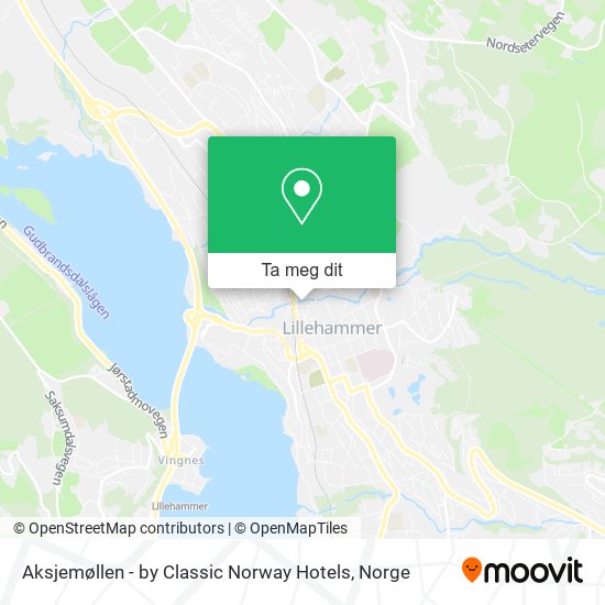 Aksjemøllen - by Classic Norway Hotels kart