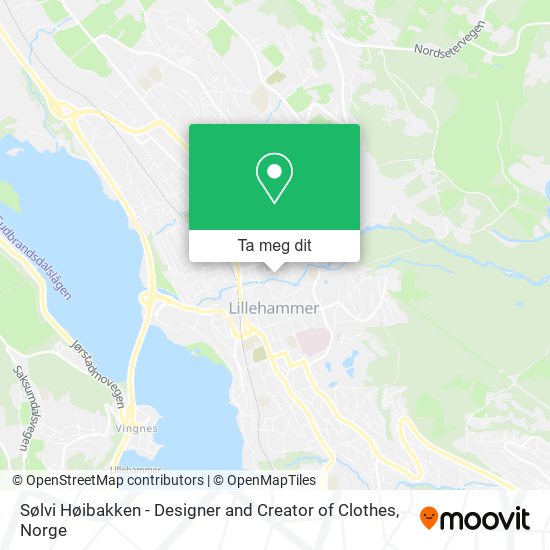 Sølvi Høibakken - Designer and Creator of Clothes kart