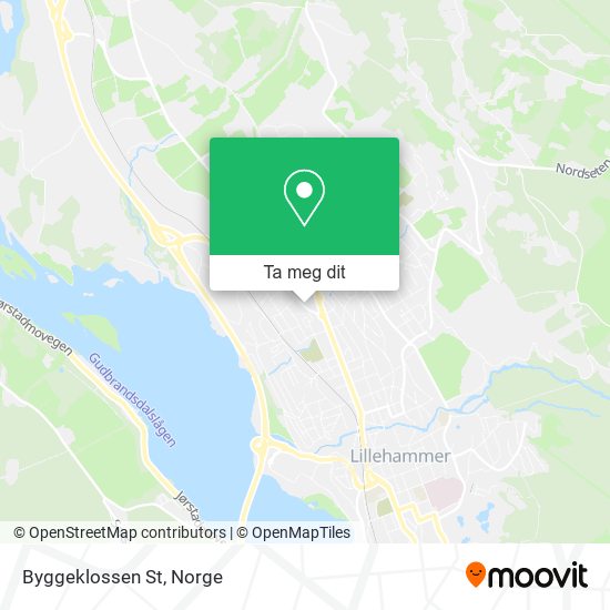 Byggeklossen St kart