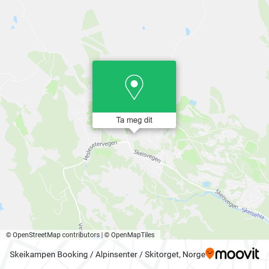 Skeikampen Booking / Alpinsenter / Skitorget kart