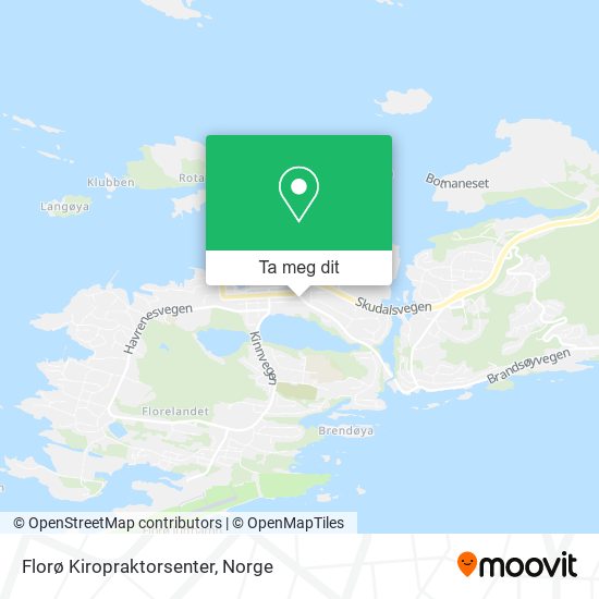 Florø Kiropraktorsenter kart