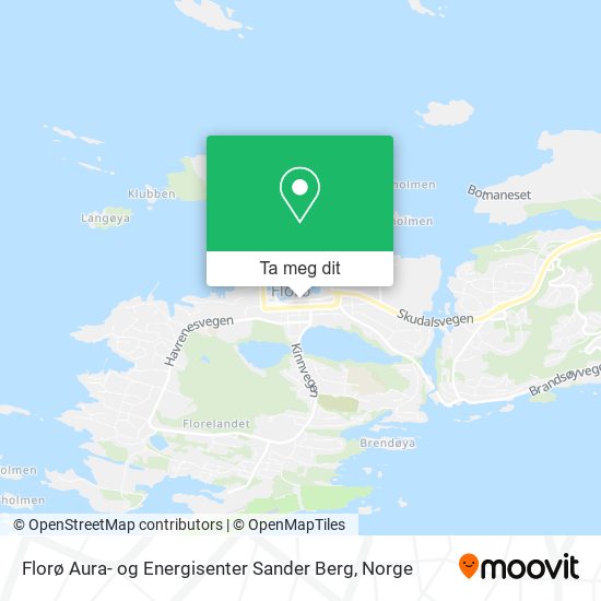 Florø Aura- og Energisenter Sander Berg kart